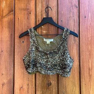 Thistlepearl|Beaded Cropped Vest